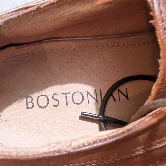 Bostonian Brown Leather Men's Oxfords - Picture 3 of 4